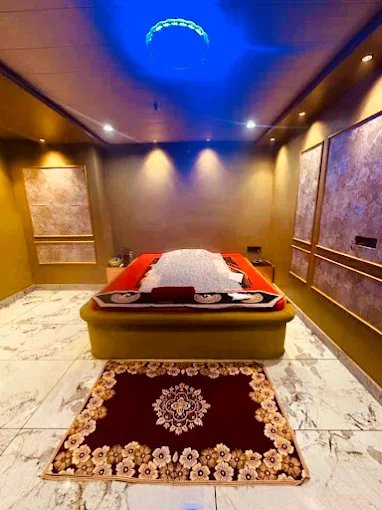 Premium massage therapy room